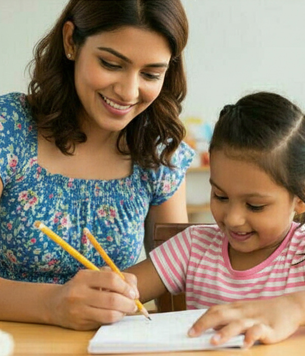 Handwriting at Shreshta International School